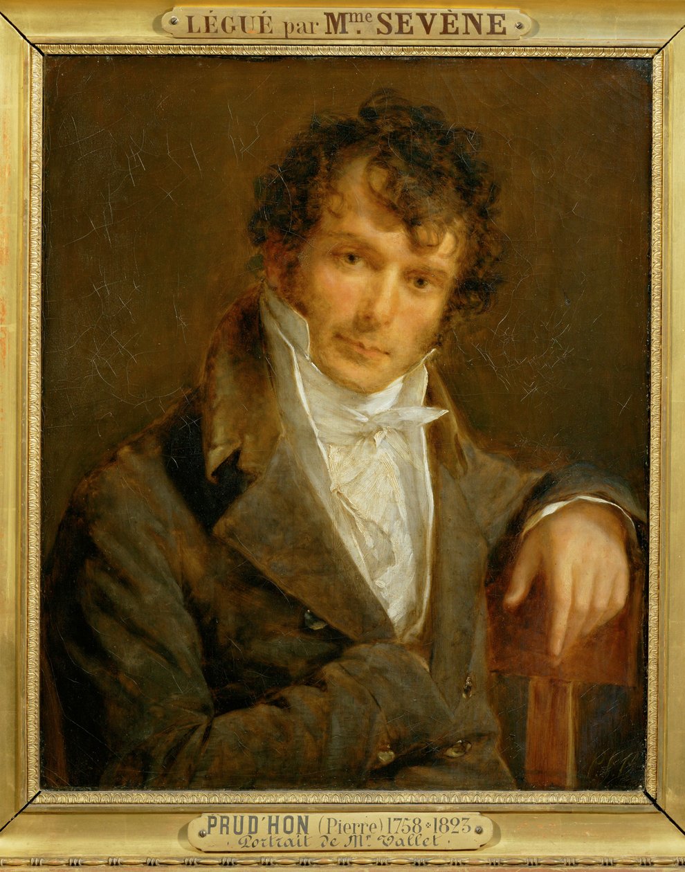 Retrato do Sr. Vallet, administrador das finanças ... de Pierre Paul (attr. to) Prud