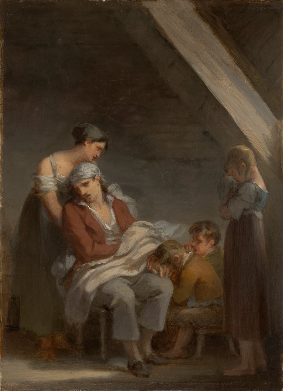 Uma Família Aflita de Pierre Paul Prud