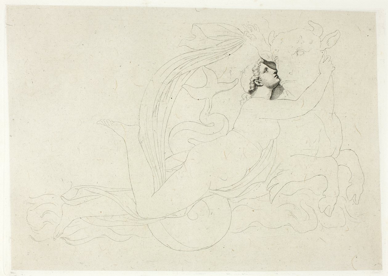 O rapto de Europa de Pierre Paul Prud