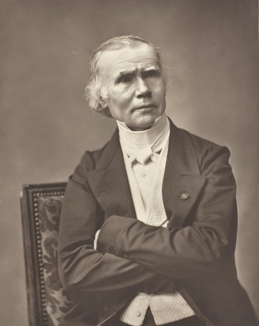 Alfred-Armand-Louise-Marie Velpeau Cirurgião e anatomista francês, 1795-1867, c. 1867. de Pierre Petit
