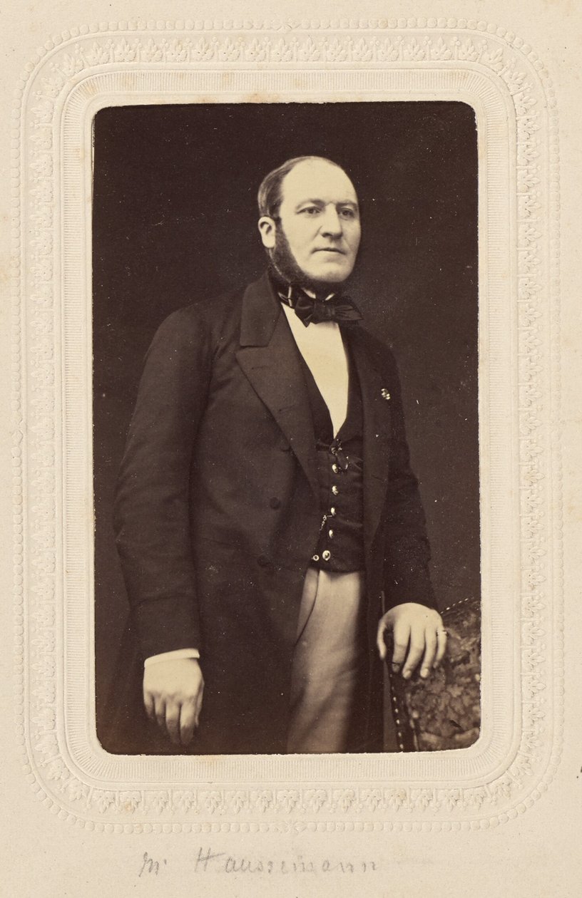 Barão Georges Eugène Haussmann (1809 - 1891) de Pierre Petit