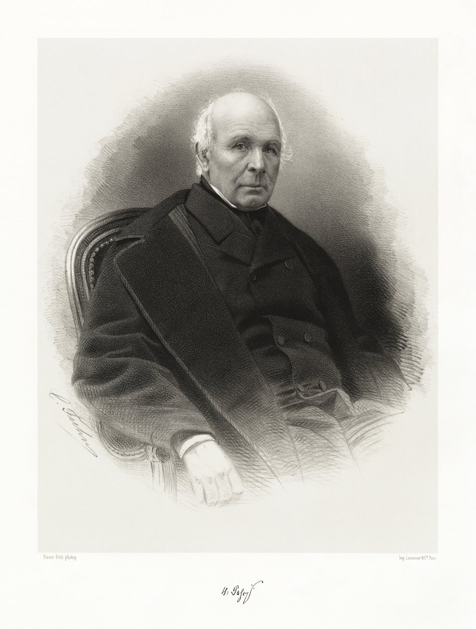 Hippolyte Passy, 1865-66 de Pierre Petit