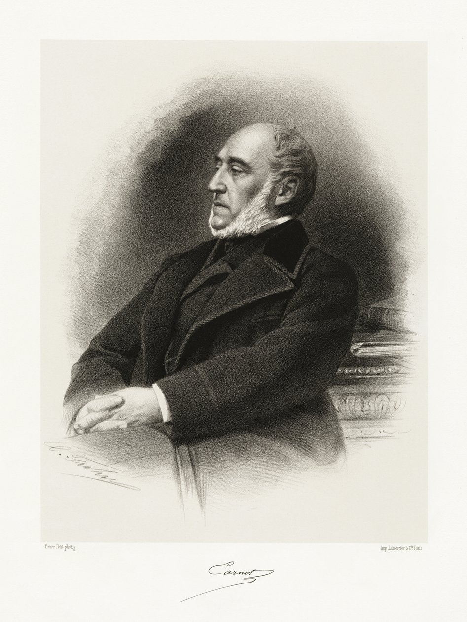 Lazare Hippolyte Carnot, 1865-66 de Pierre Petit