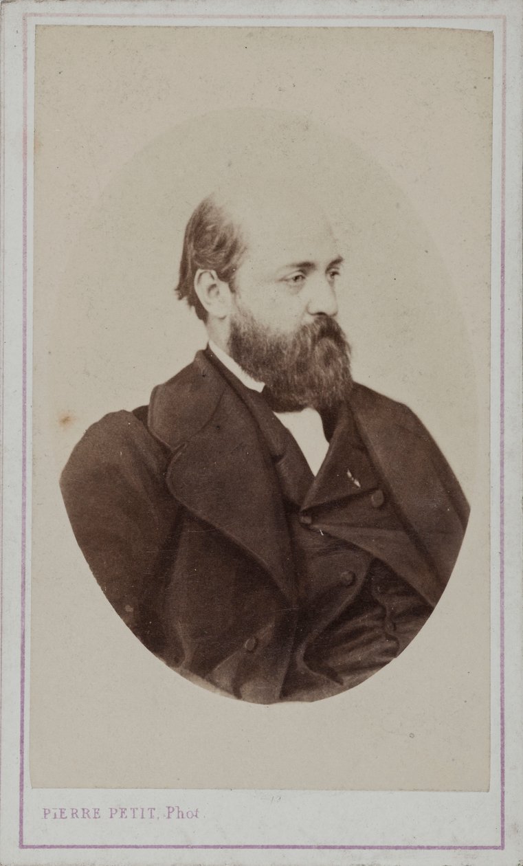 Retrato de Henri Murger 1822-1861, 1861. de Pierre Petit