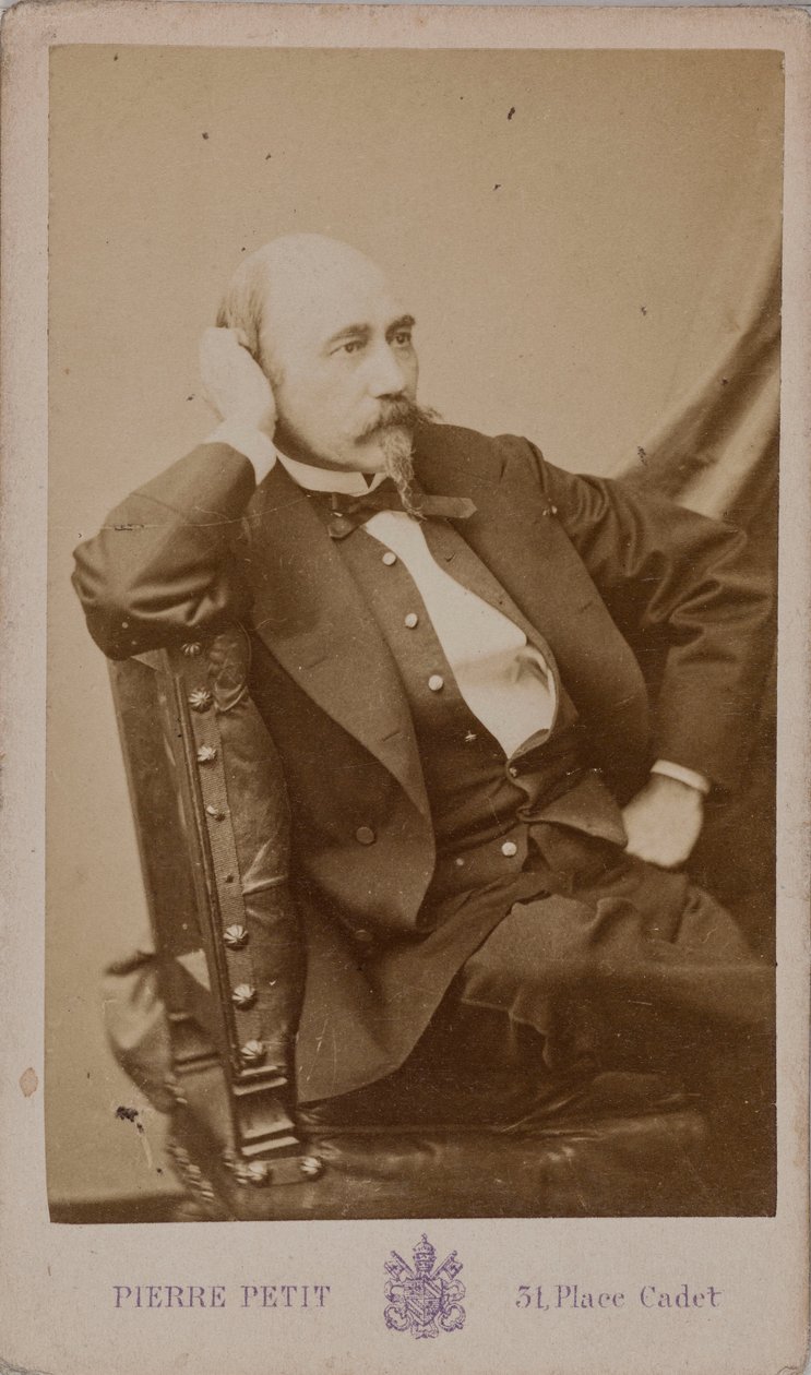 Retrato do Compositor Aimé Maillart 1817-1871. de Pierre Petit