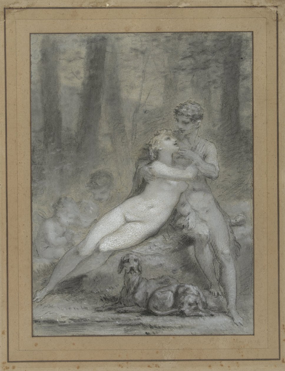 Vénus e Adónis de Pierre Prud