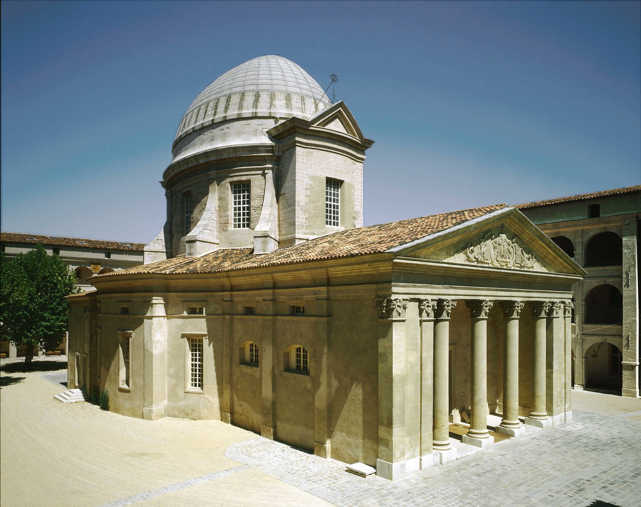 Igreja de La Vieille Charite, Mosteiro de Marselha, França. Arquitectura barroca, por Pierre Puget de Pierre Puget