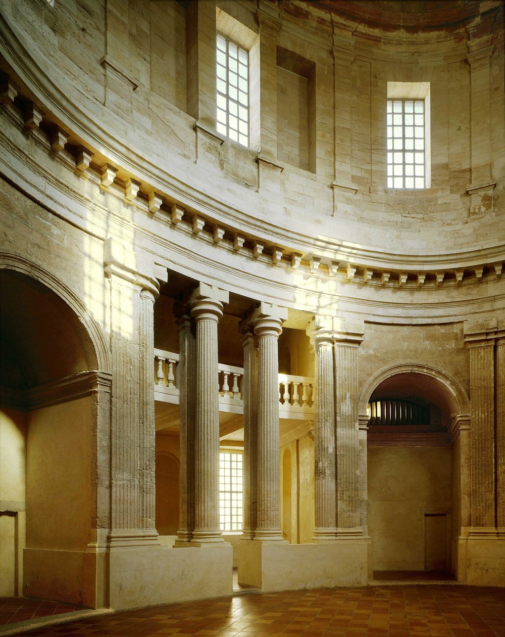 Igreja de La Vieille Charite, Mosteiro de Marselha, França. Arquitectura barroca, por Pierre Puget de Pierre Puget