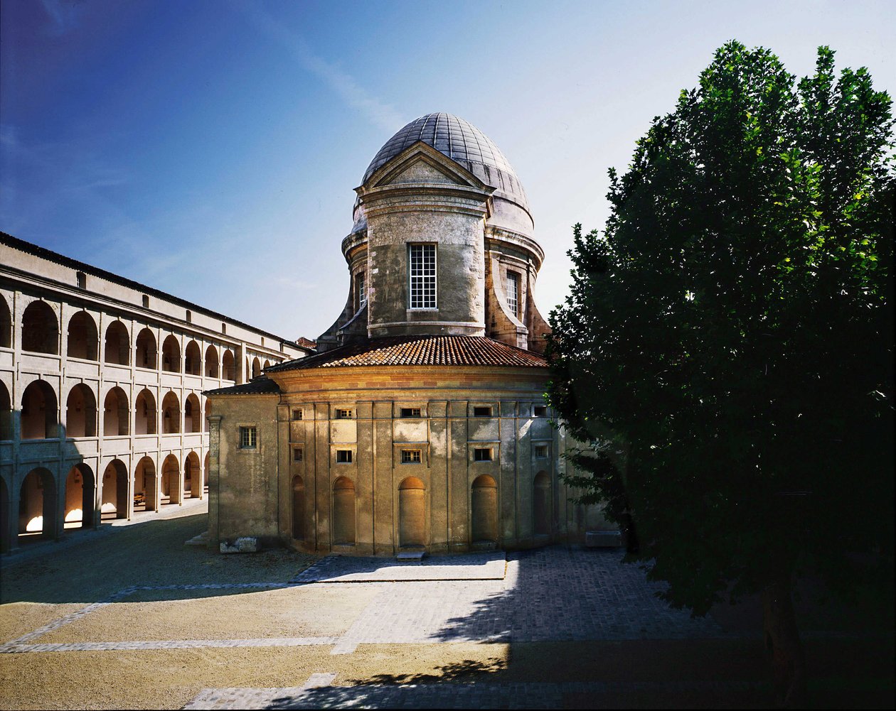 Igreja de La Vieille Charite, Mosteiro de Marselha, França. Arquitectura barroca, por Pierre Puget de Pierre Puget