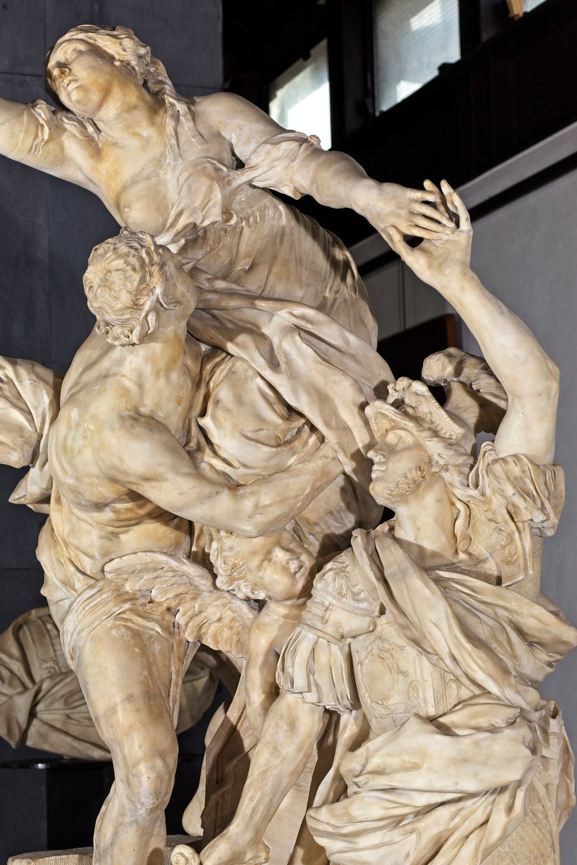O rato de Elena, detalhe, depois de 1683 de Pierre Puget