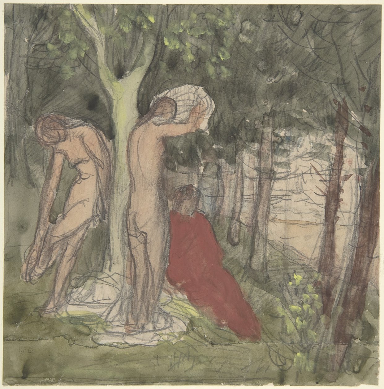 Banhistas de Pierre Puvis de Chavannes