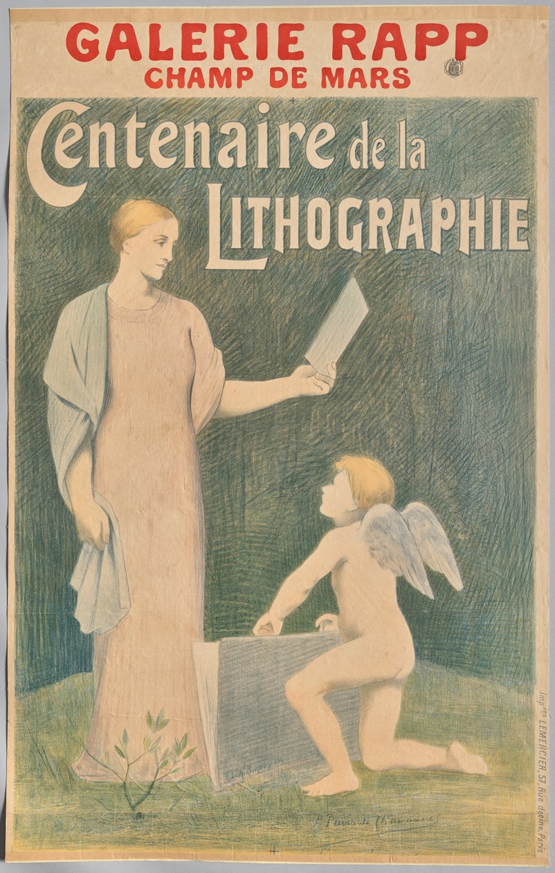 Centenário da Litografia de Pierre Puvis de Chavannes