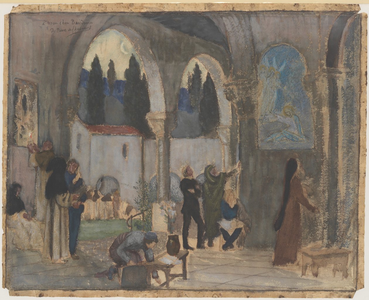 Inspiração Cristã de Pierre Puvis de Chavannes