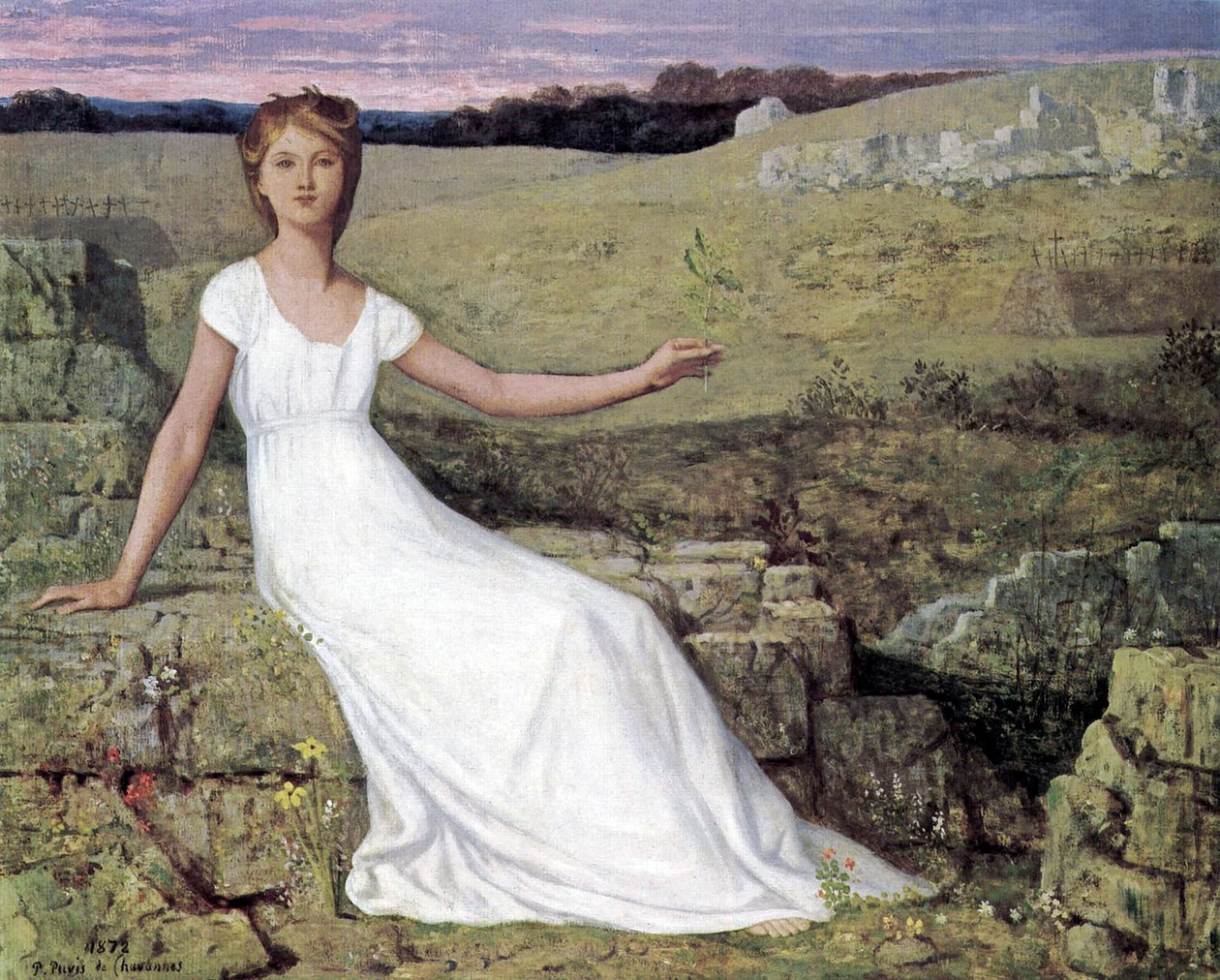 A esperança de Pierre Puvis de Chavannes