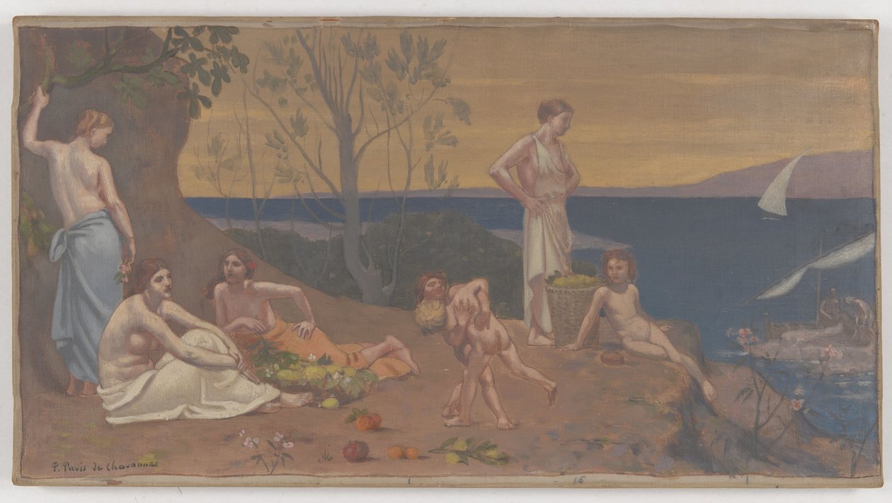 Doce país de Pierre Puvis de Chavannes