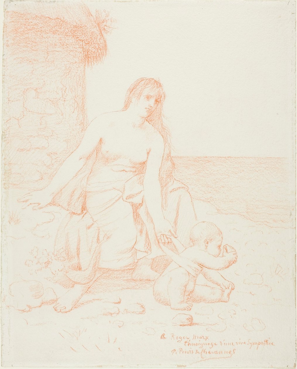Família de pescadores de Pierre Puvis de Chavannes