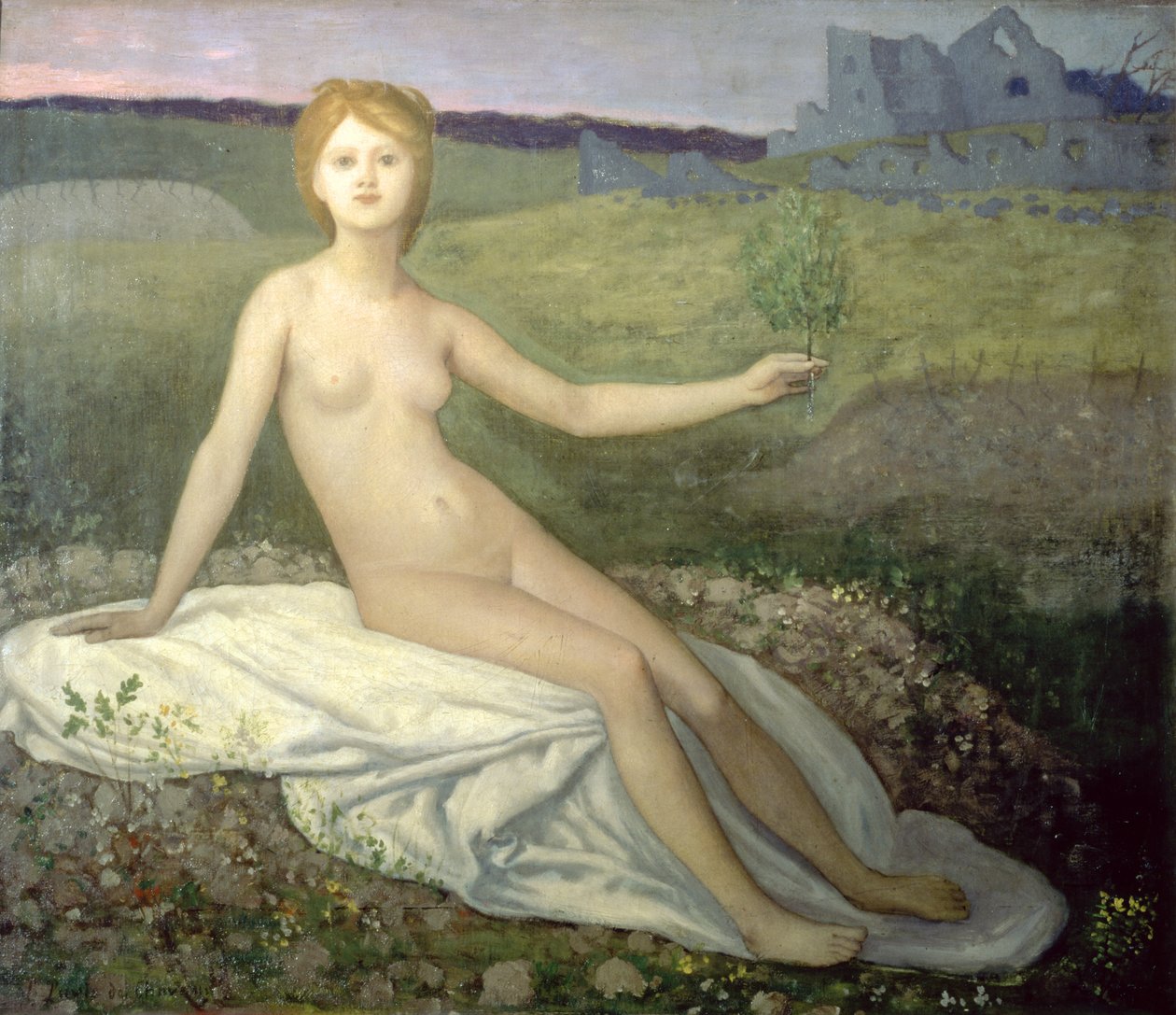 Esperança, 1871-2 (ver 204644) de Pierre Puvis de Chavannes