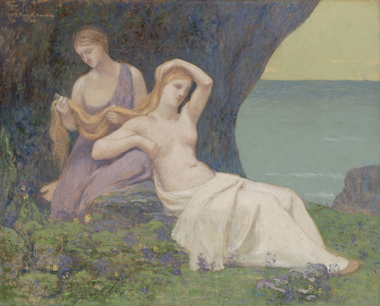 Na Urze, 1896. de Pierre Puvis de Chavannes