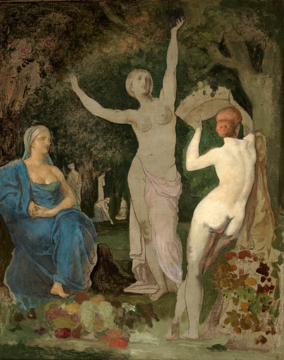 Outono, ca. 1864. de Pierre Puvis de Chavannes