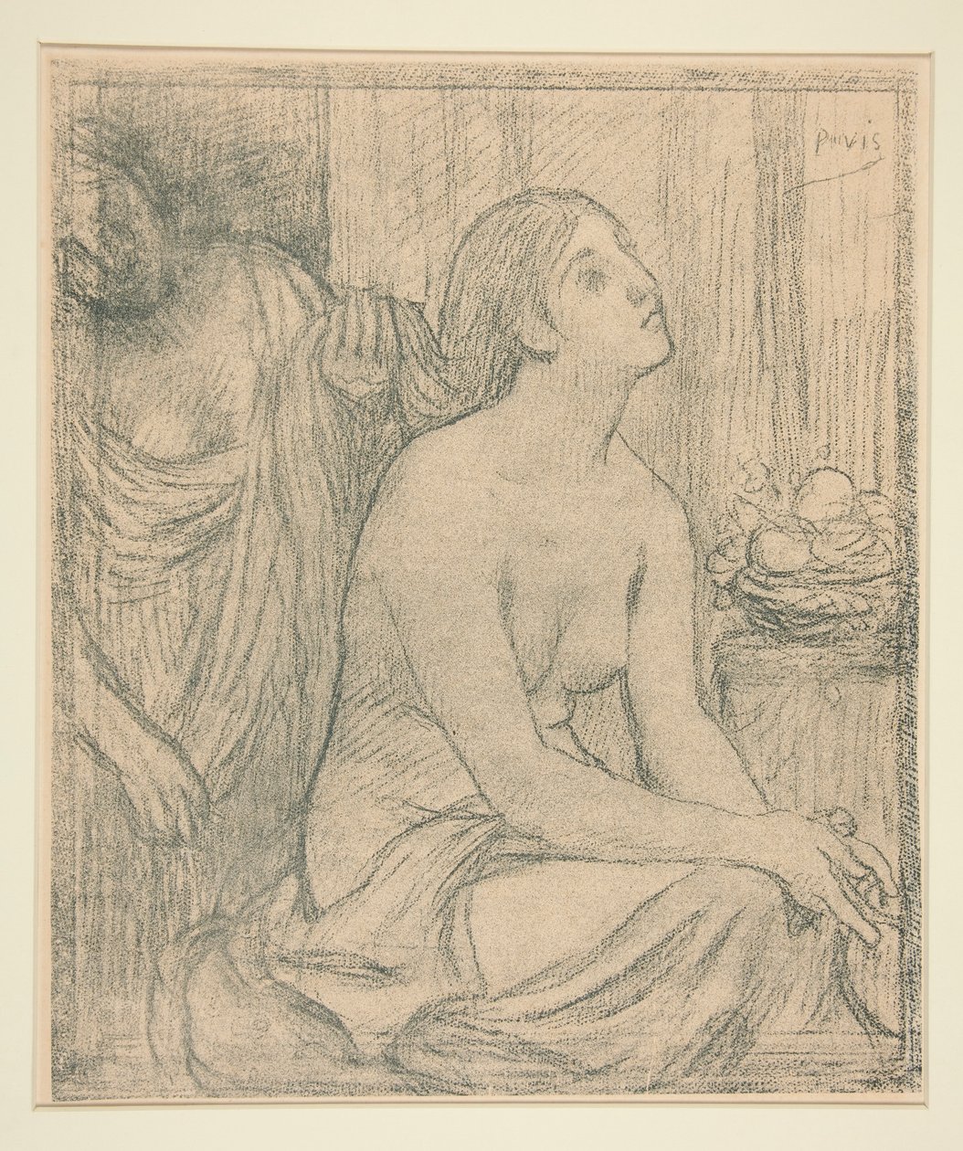 A casa de banho de Pierre Puvis de Chavannes