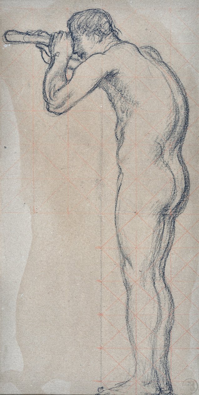 O telescópio (desenho) de Pierre Puvis de Chavannes