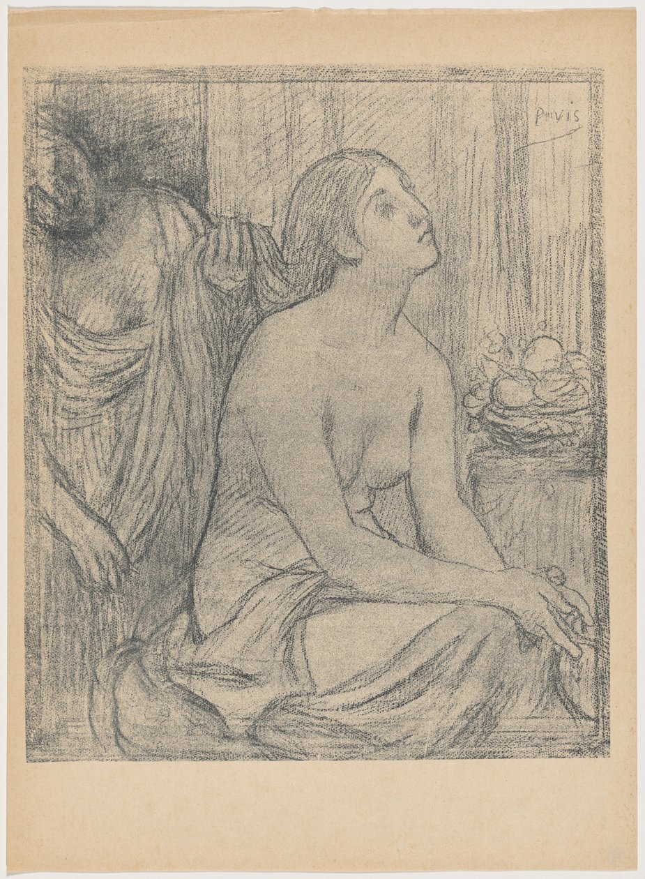 A casa de banho de Pierre Puvis de Chavannes