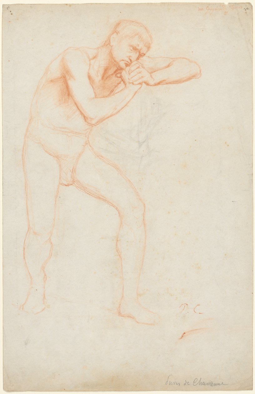 Nu Masculino de Pierre Puvis de Chavannes