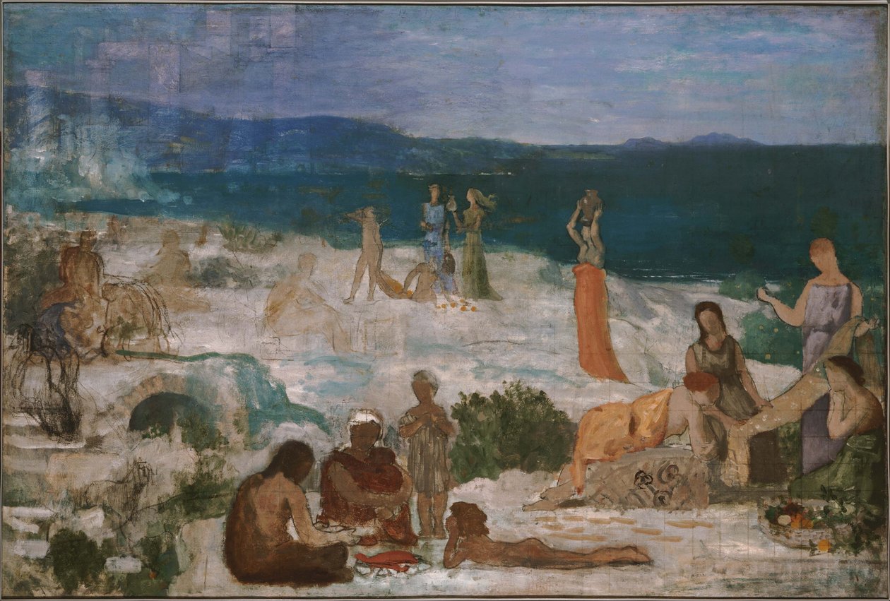 Massilia, colónia grega de Pierre Puvis de Chavannes