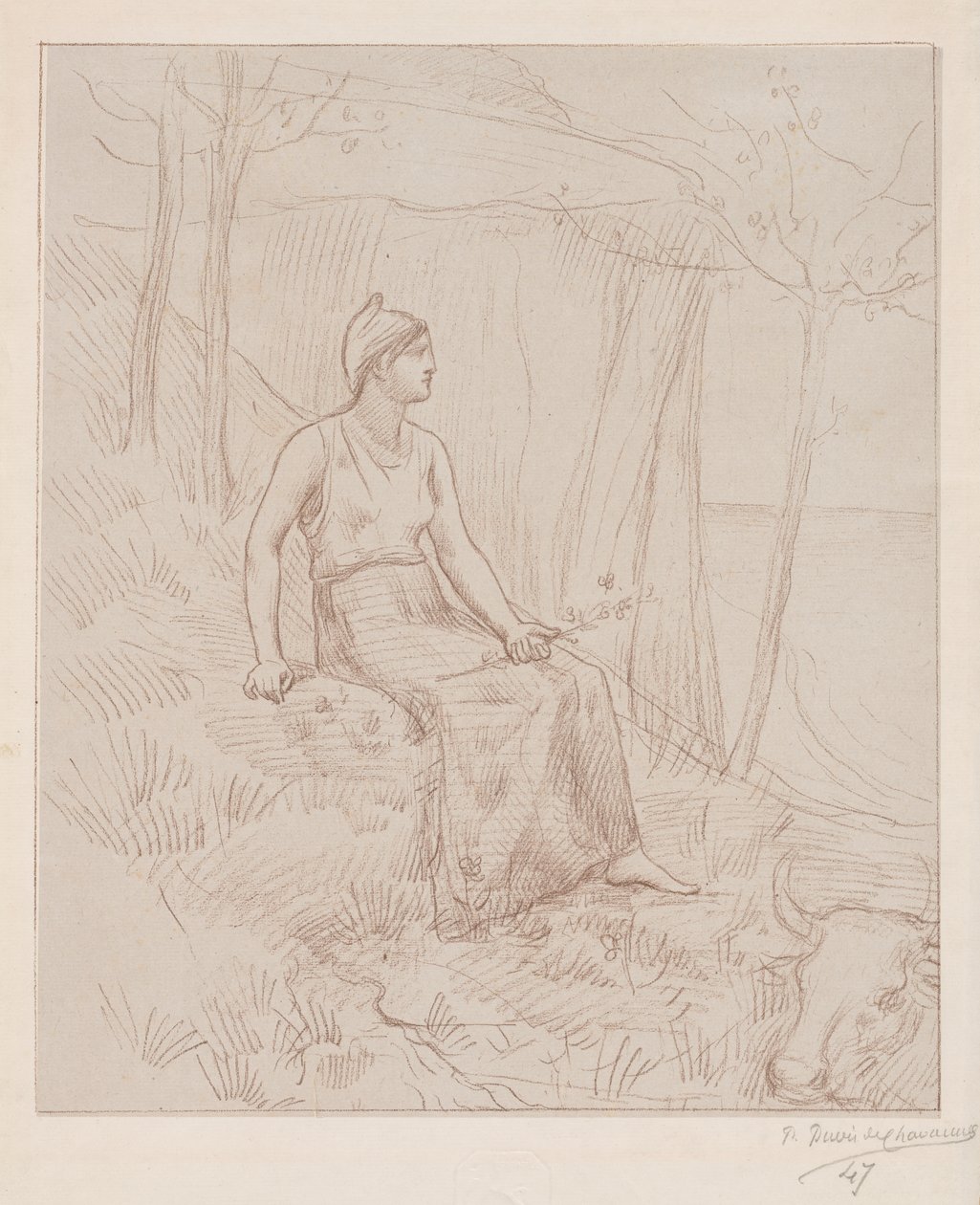Normandia de Pierre Puvis de Chavannes