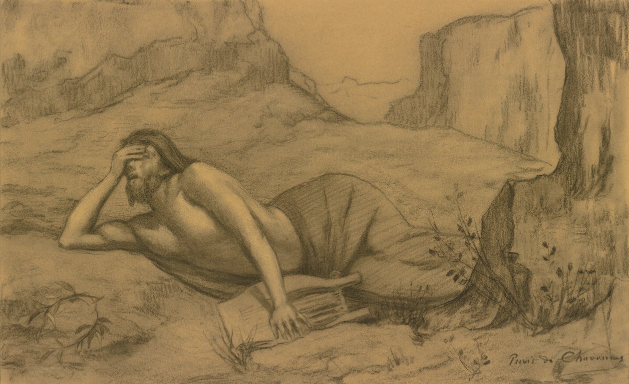 Orfeu de Pierre Puvis de Chavannes