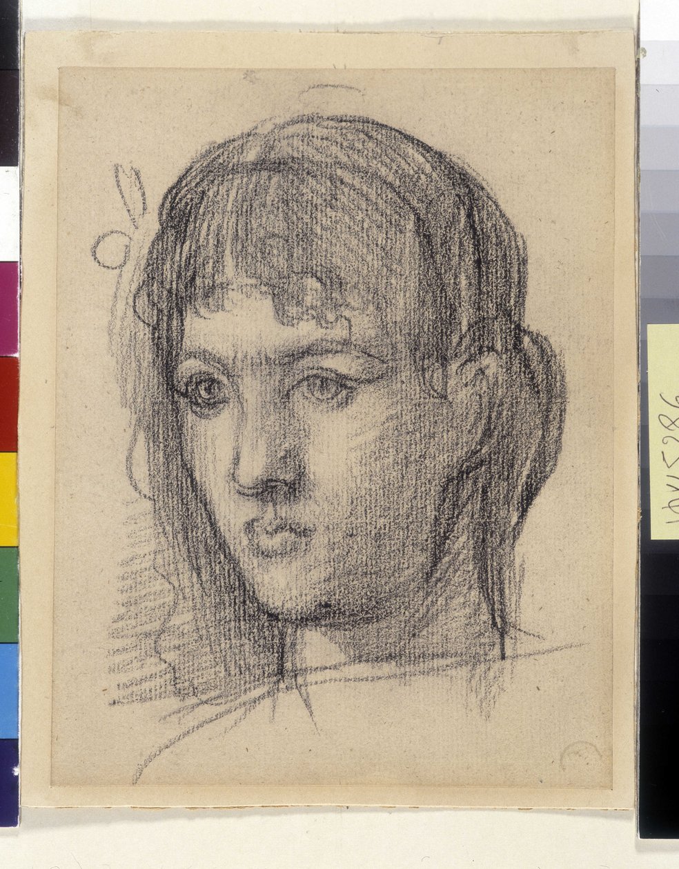 Cabeça de salomé de Pierre Puvis de Chavannes
