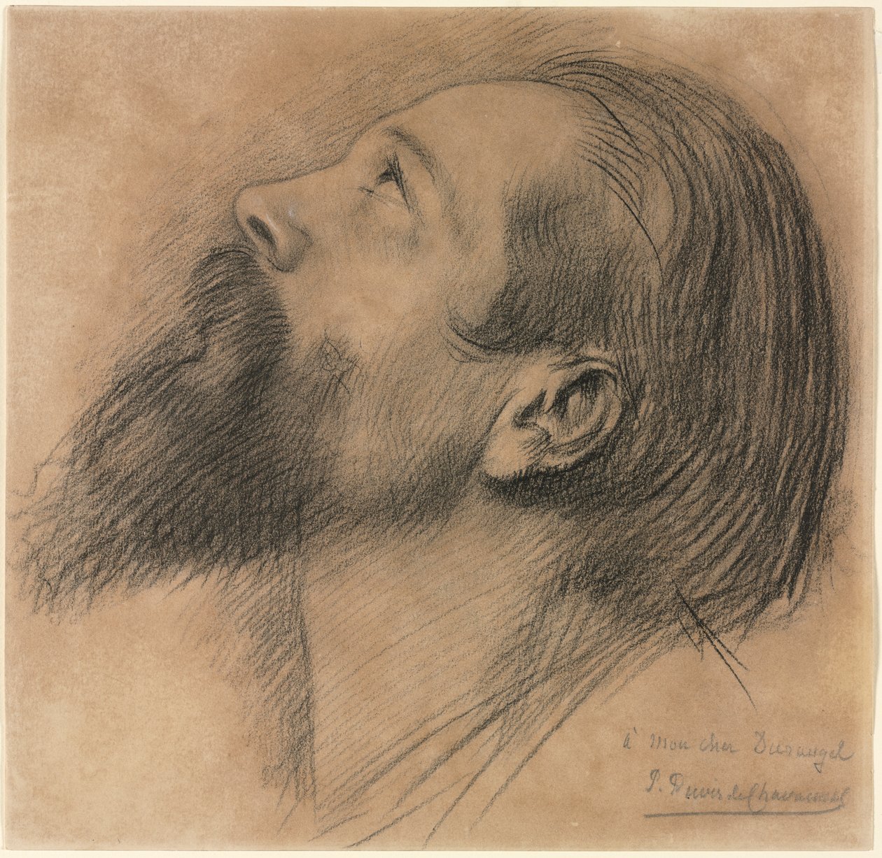 Estudo para o Friso de Sainte Geneviève de Pierre Puvis de Chavannes