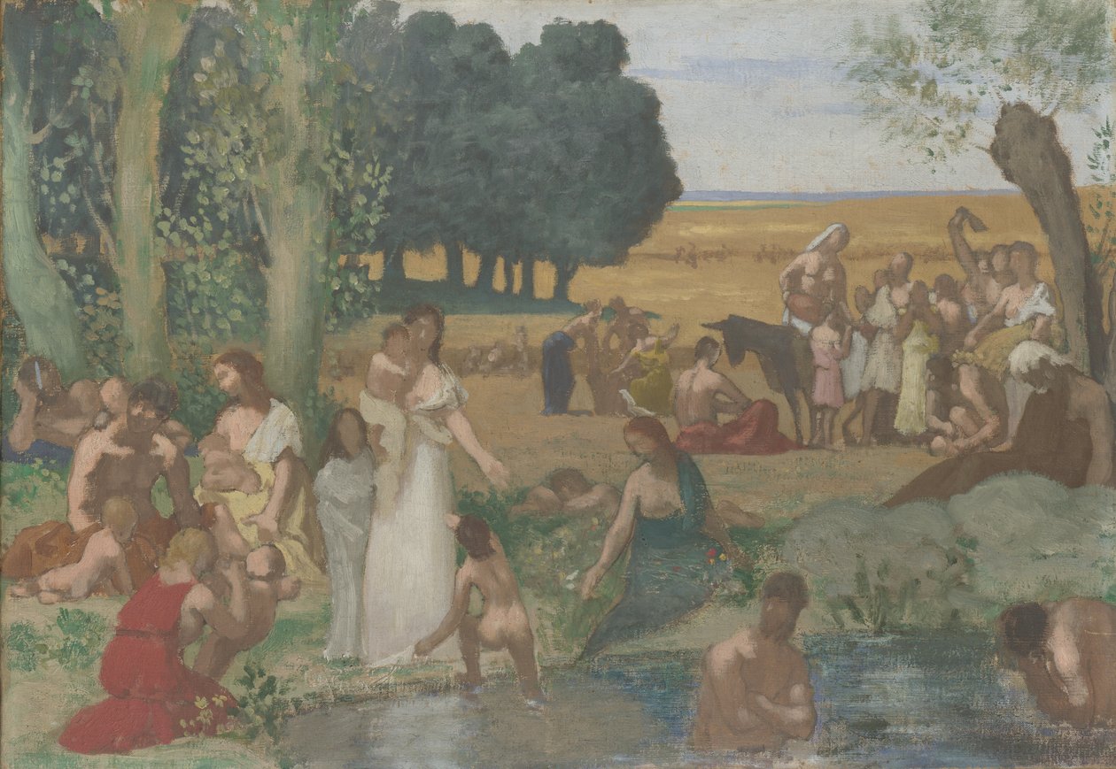 Verão, antes de 1873 de Pierre Puvis de Chavannes