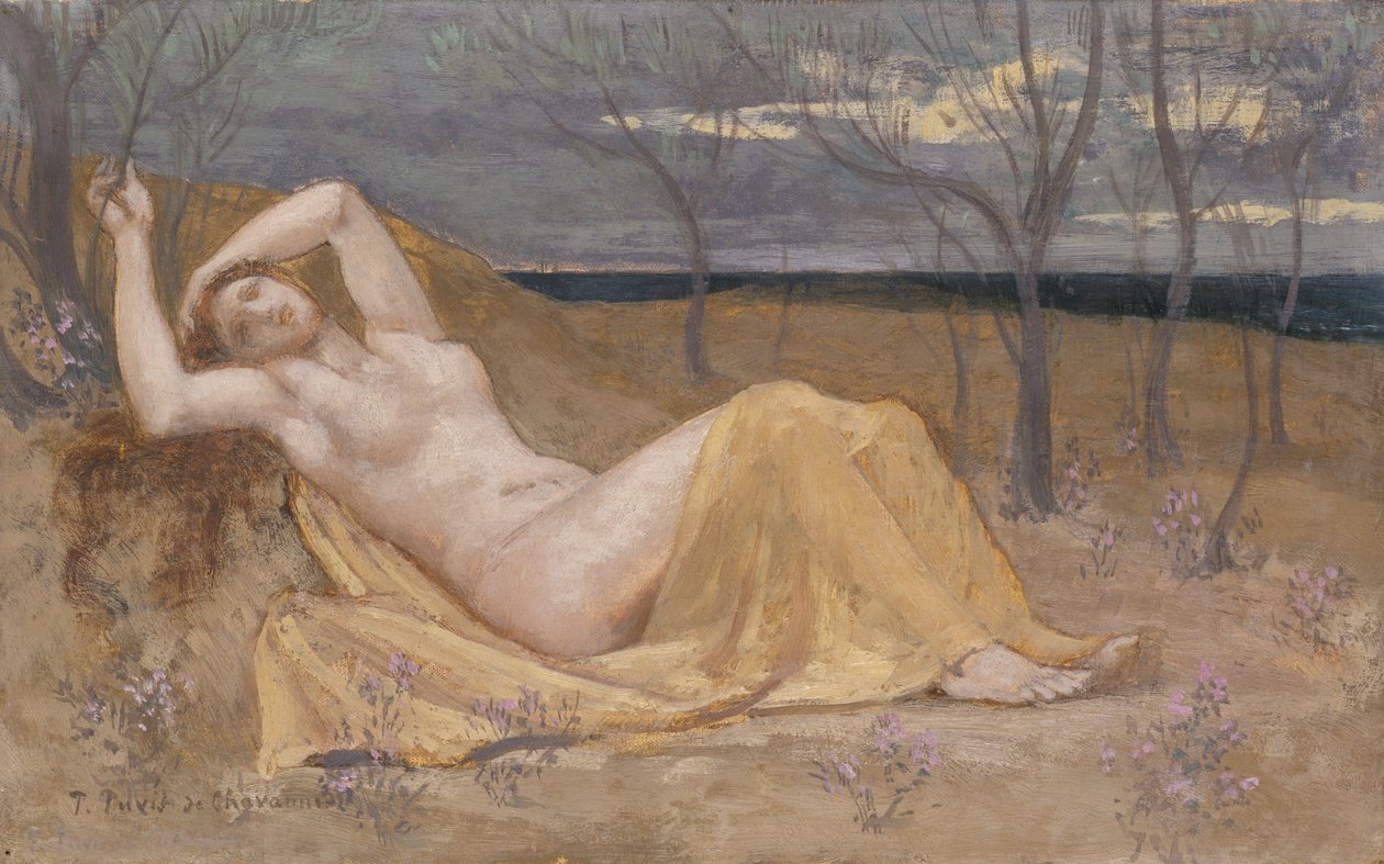 Tamaris, c.1886-87 de Pierre Puvis de Chavannes