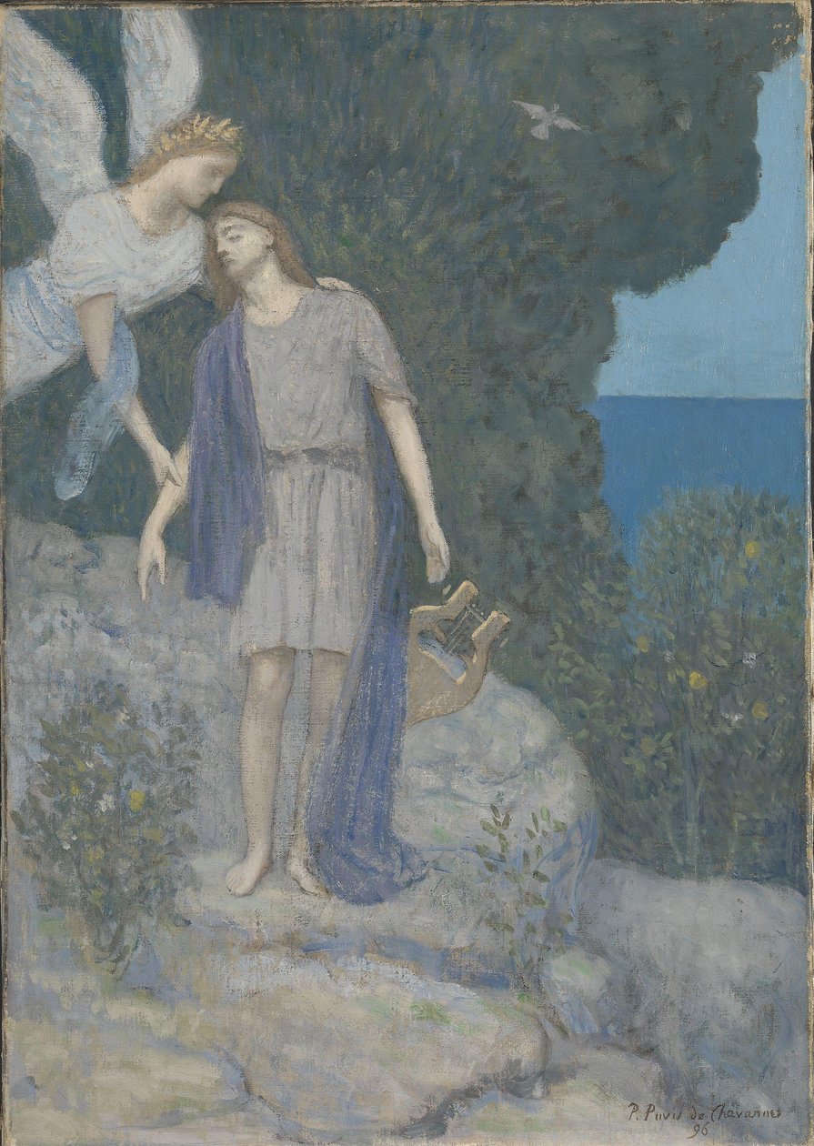 O Poeta de Pierre Puvis de Chavannes