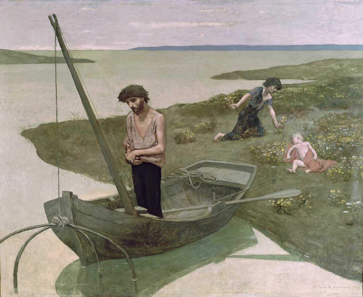 O pobre pescador de Pierre Puvis de Chavannes