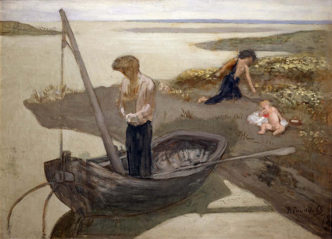 O Pescador Pobre, 1879 de Pierre Puvis de Chavannes