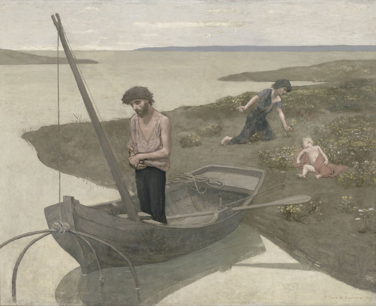 O Pescador Pobre, 1881 de Pierre Puvis de Chavannes