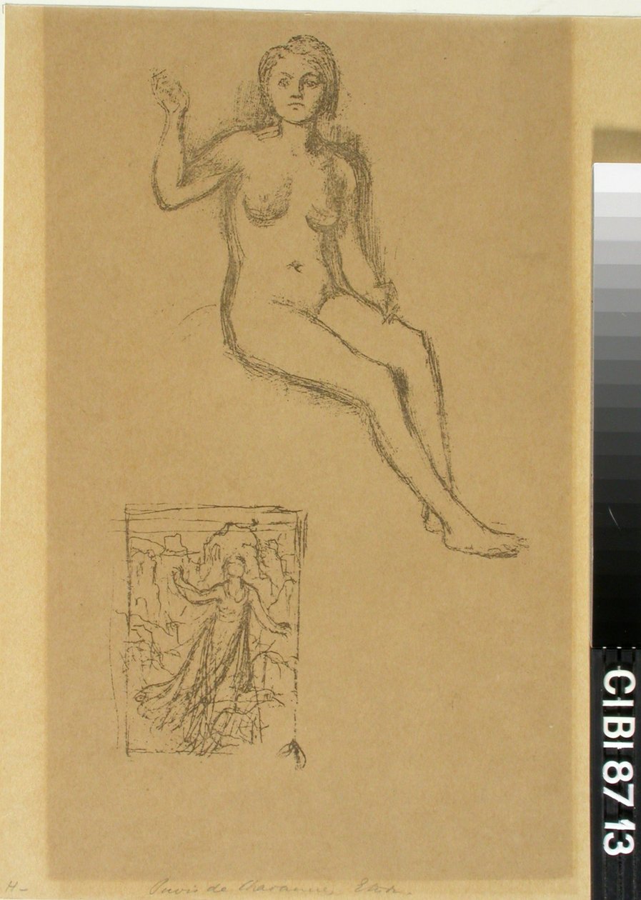 Ohne Titel de Pierre Puvis de Chavannes