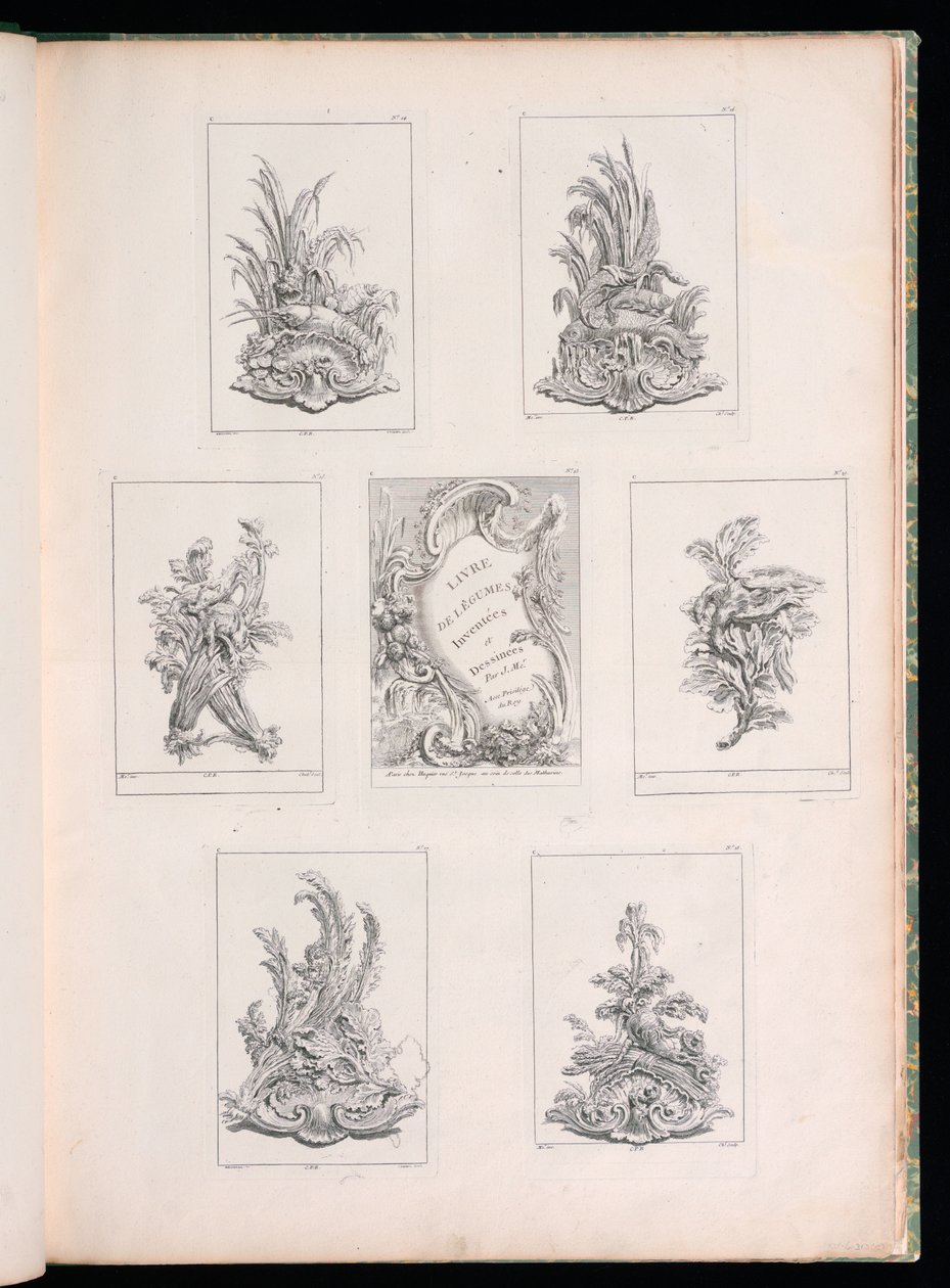 Page for Livre de Legumes de Pierre Quentin Chedel