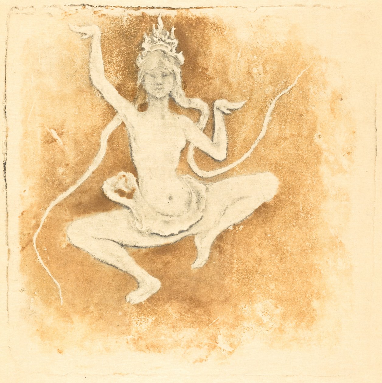 dançarino cambojano de Pierre Roche