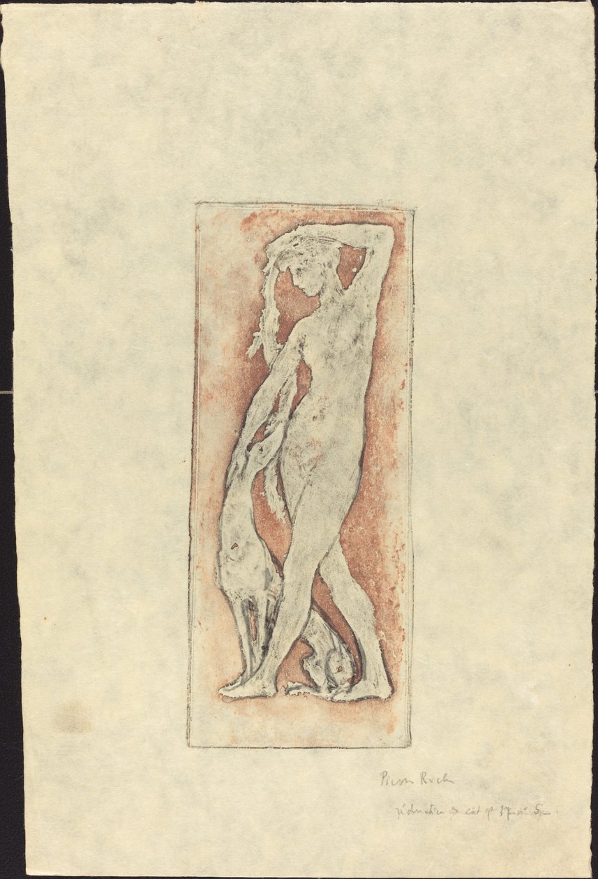 Diane au levrier (Diana e um galgo) de Pierre Roche