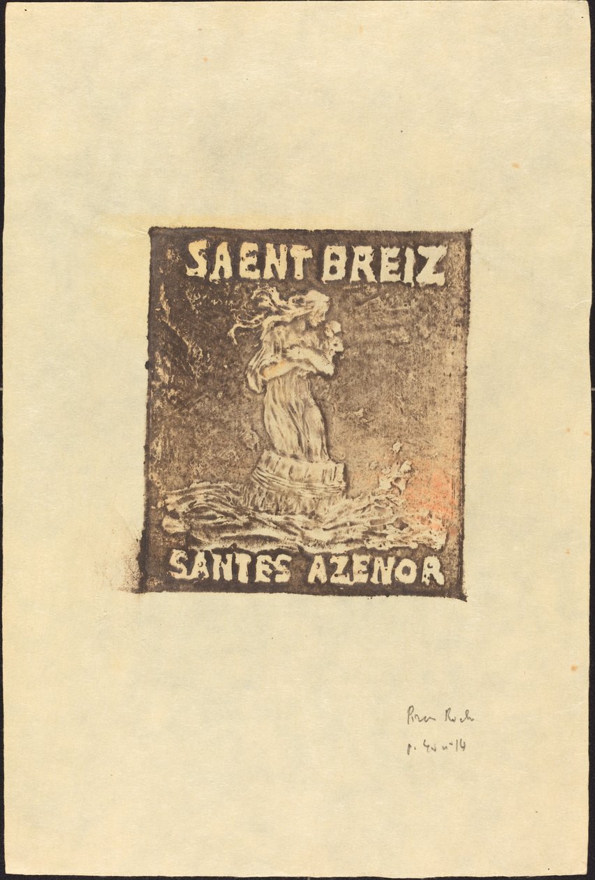 Sainte Azenor de Goelo de Pierre Roche