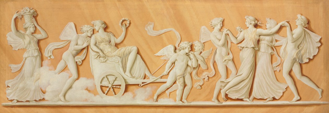 Pintura ao ar livre, década de 1790. de Pierre Rousseau