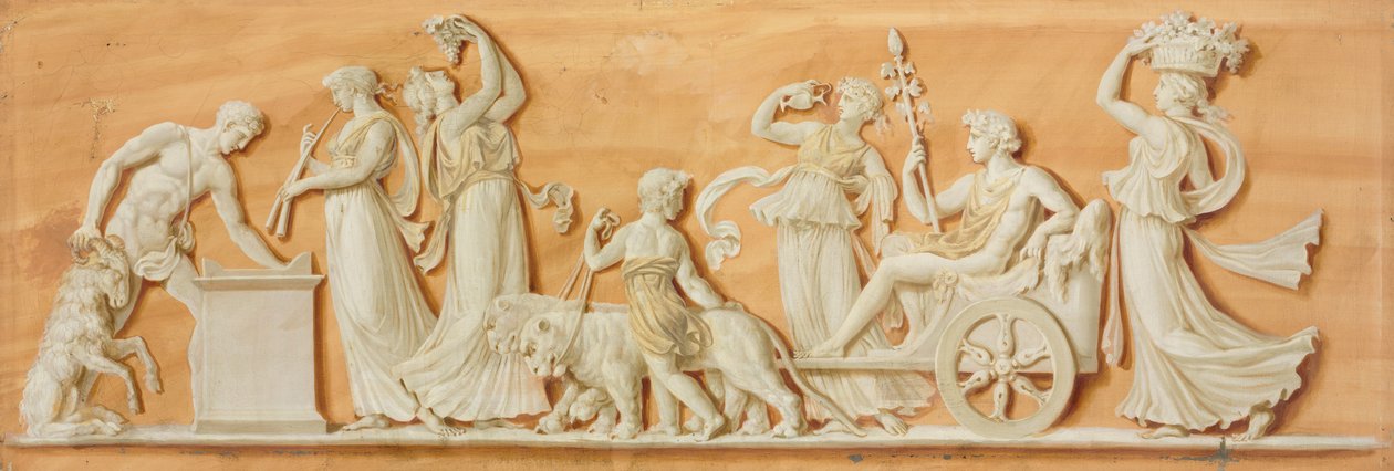 Pintura ao ar livre, década de 1790. de Pierre Rousseau