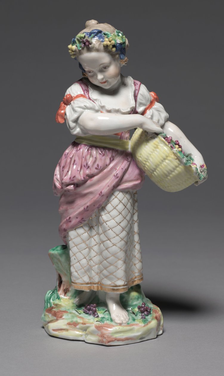 Mola, fabricada pela Bristol Porcelain Factory, c.1775 (porcelana de pasta dura) de Pierre Stephan