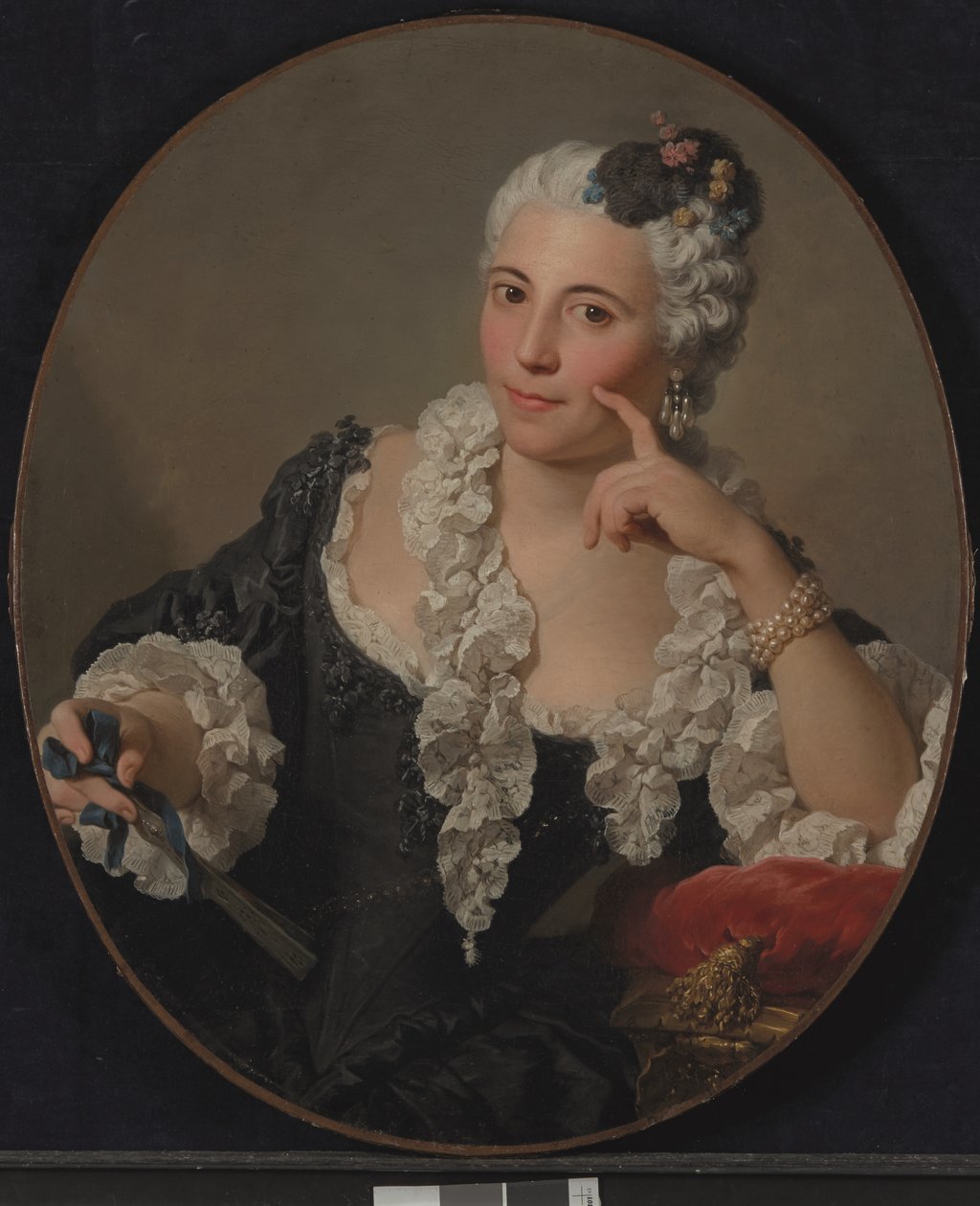 Retrato de Anne-Marie Zina Durand de Lironcourt (óleo sobre tela) de Pierre Subleyras