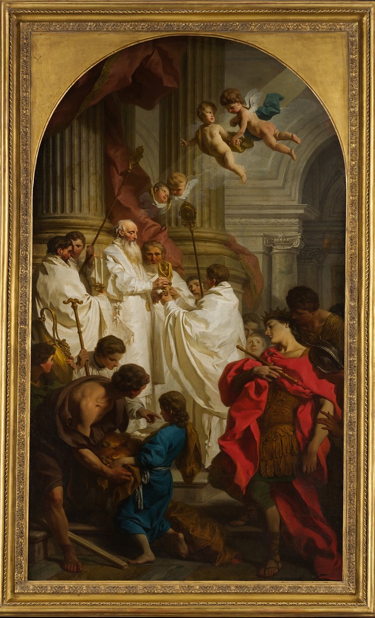 A Missa de São Basílio, 1746. de Pierre Subleyras