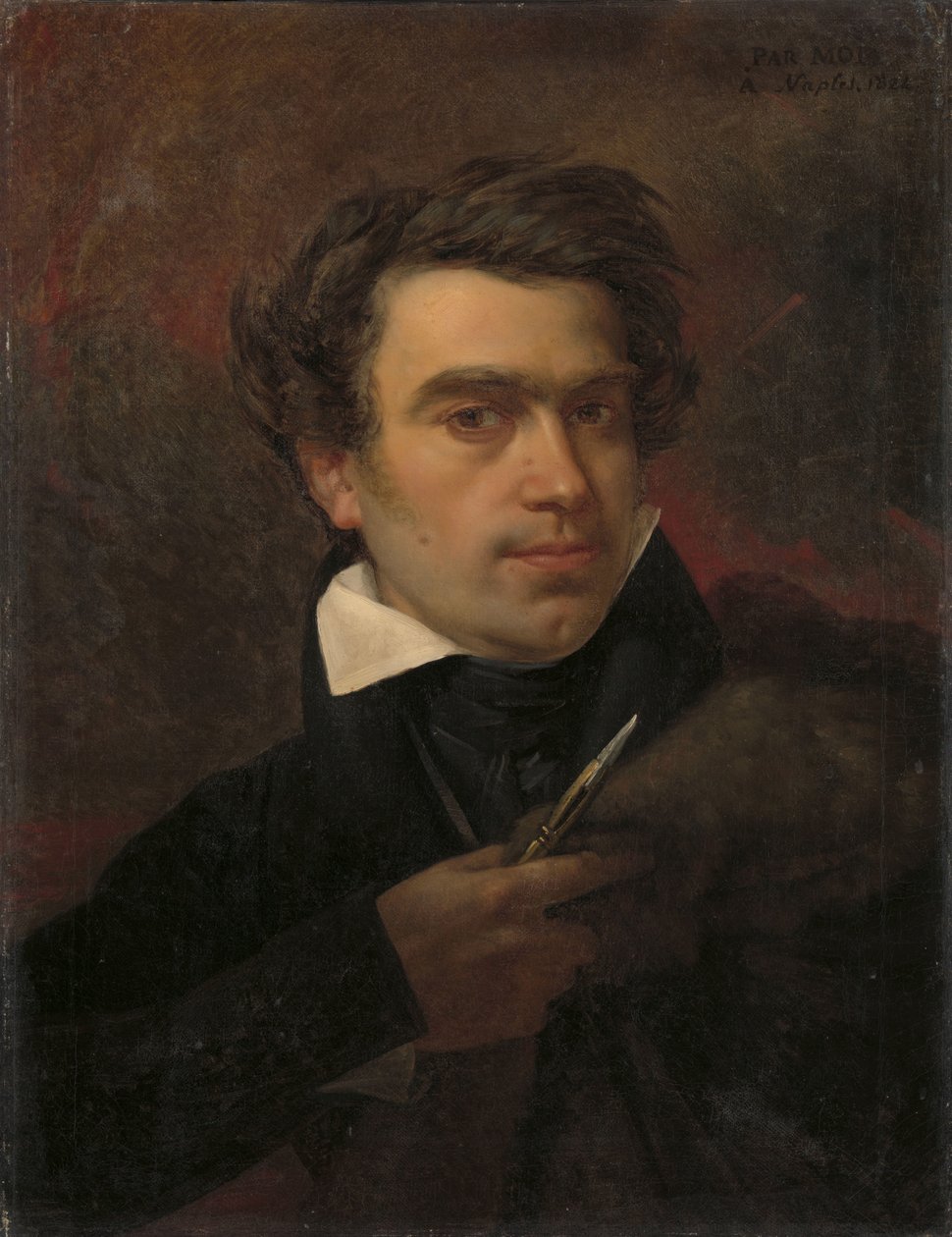 Auto-retrato de Pierre Van Hanselaere