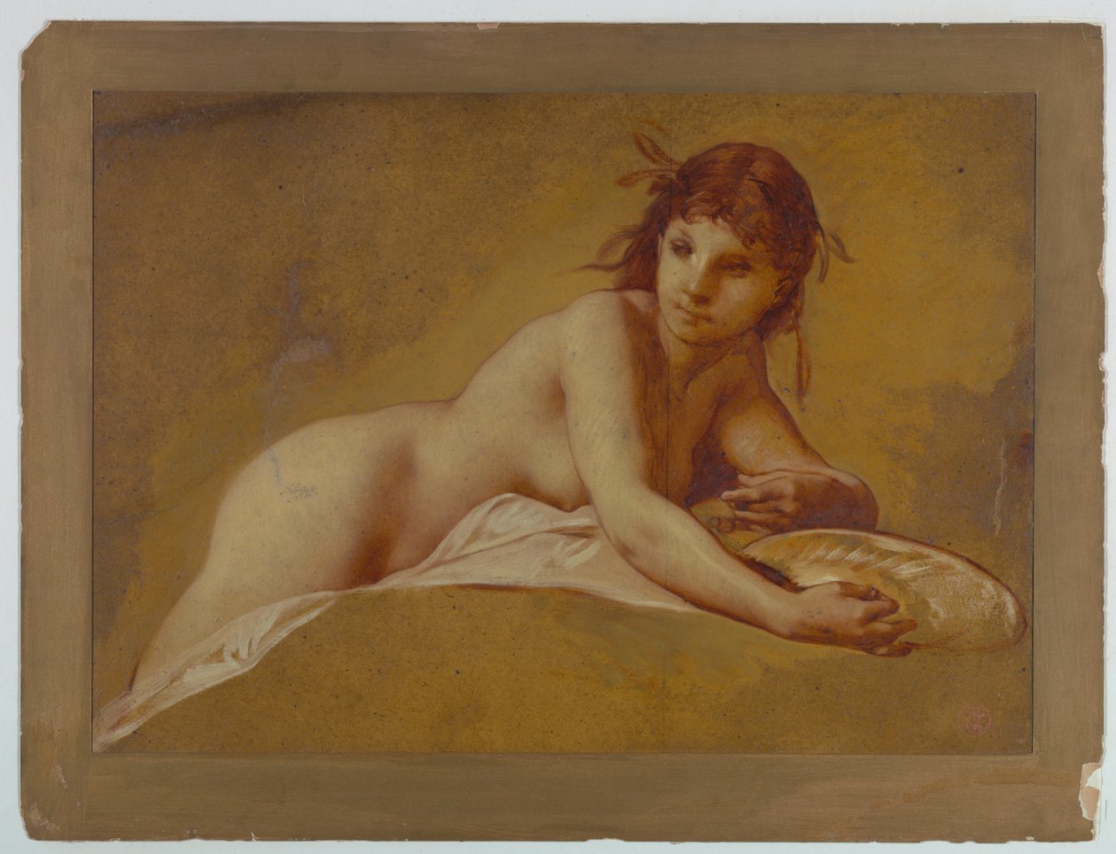 Nu Reclinado de Pierre Victor Galland